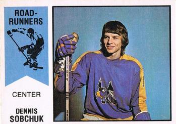 1974-75 O-Pee-Chee WHA #56 Dennis Sobchuk Front