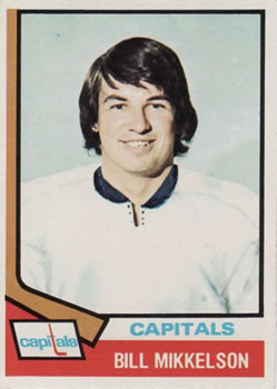 1974-75 Topps #23 Bill Mikkelson Front