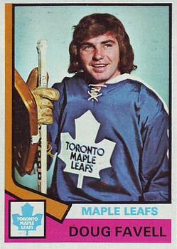 1974-75 Topps #46 Doug Favell Front