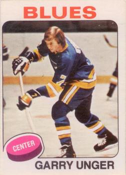 1975-76 O-Pee-Chee #40 Garry Unger Front