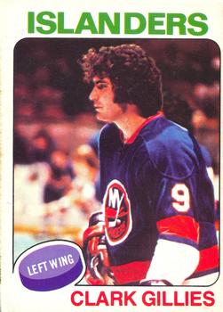 1975-76 O-Pee-Chee #199 Clark Gillies Front