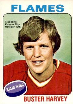 1975-76 O-Pee-Chee #298 Buster Harvey Front