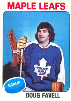 1975-76 O-Pee-Chee #381 Doug Favell Front
