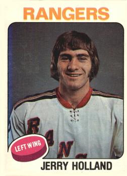 1975-76 O-Pee-Chee #392 Jerry Holland Front