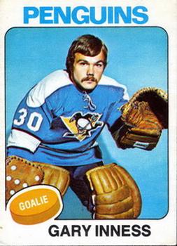 1975-76 O-Pee-Chee #227 Gary Inness Front
