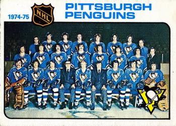 1975-76 O-Pee-Chee #93 Pittsburgh Penguins Front