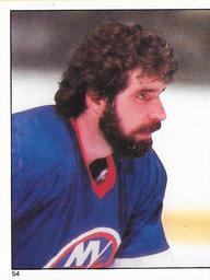 1982-83 O-Pee-Chee Stickers #54 Clark Gillies Front