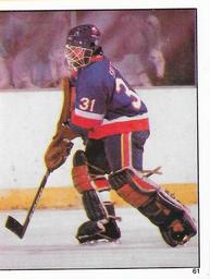 1982-83 O-Pee-Chee Stickers #61 Billy Smith Front