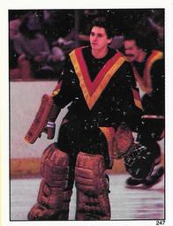 1982-83 O-Pee-Chee Stickers #247 Richard Brodeur Front