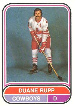 1975-76 O-Pee-Chee WHA #18 Duane Rupp Front