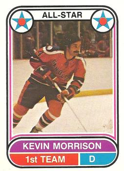1975-76 O-Pee-Chee WHA #63 Kevin Morrison Front