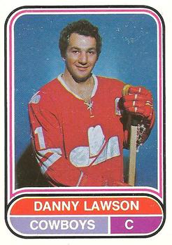 1975-76 O-Pee-Chee WHA #86 Danny Lawson Front