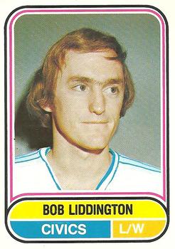 1975-76 O-Pee-Chee WHA #105 Bob Liddington Front