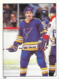 1983-84 O-Pee-Chee Stickers #126 Mike Crombeen  Front