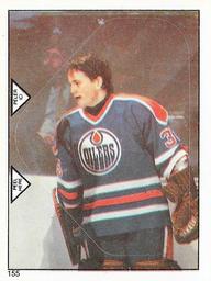 1983-84 O-Pee-Chee Stickers #155 Andy Moog  Front