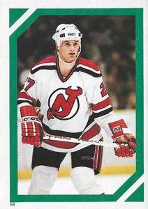 1985-86 O-Pee-Chee Stickers #64 Kirk Muller Front