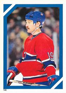 1985-86 O-Pee-Chee Stickers #140 Larry Robinson Front