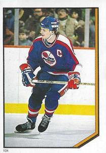 1986-87 O-Pee-Chee Stickers #104 Dale Hawerchuk Front
