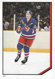 1986-87 O-Pee-Chee Stickers #221 Mike Ridley Front