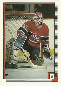 1988-89 O-Pee-Chee Stickers #45 Patrick Roy Front