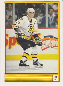 1989-90 O-Pee-Chee Stickers #32 Ray Bourque  Front