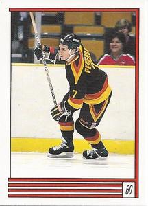1989-90 O-Pee-Chee Stickers #60 Barry Pederson  Front