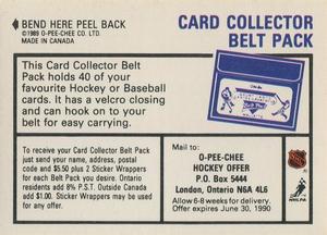 1989-90 O-Pee-Chee Stickers #104 / 241 Mike Bullard / Tony Granato Back