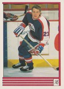 1989-90 O-Pee-Chee Stickers #145 Hannu Jarvenpaa  Front