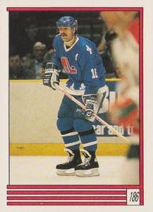 1989-90 O-Pee-Chee Stickers #186 Michel Goulet  Front