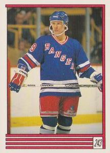 1989-90 O-Pee-Chee Stickers #243 Brian Mullen  Front