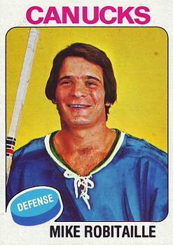 1975-76 Topps #24 Mike Robitaille Front