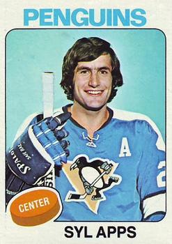 1975-76 Topps #130 Syl Apps Front
