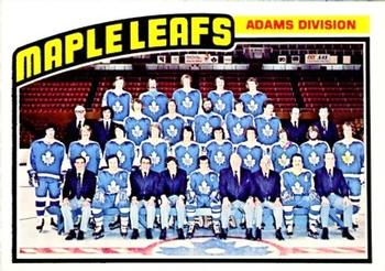 1976-77 O-Pee-Chee #147 Toronto Maple Leafs Front