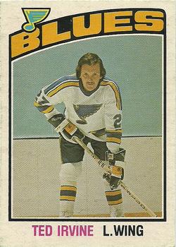 1976-77 O-Pee-Chee #347 Ted Irvine Front