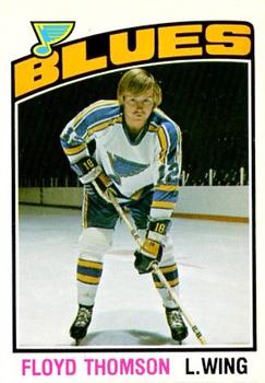 1976-77 O-Pee-Chee #356 Floyd Thomson Front