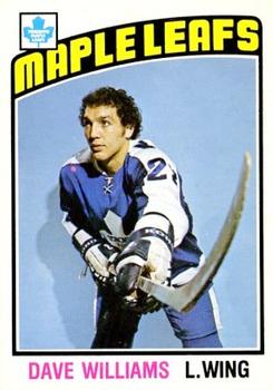 1976-77 O-Pee-Chee #373 Dave Williams Front
