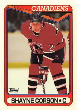 1990-91 Topps - Collector's Edition (Tiffany) #58 Shayne Corson Front
