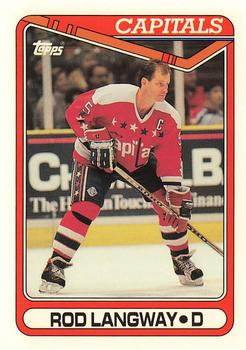1990-91 Topps - Collector's Edition (Tiffany) #353 Rod Langway Front