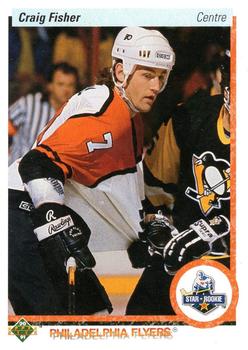 1990-91 Upper Deck French #155 Craig Fisher Front