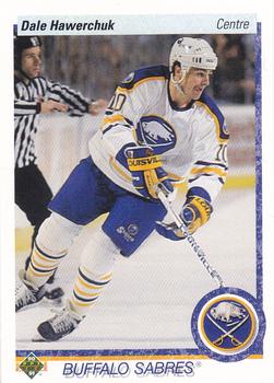 1990-91 Upper Deck French #443 Dale Hawerchuk Front