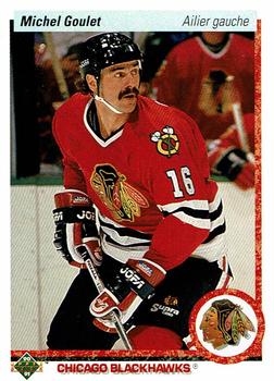 1990-91 Upper Deck French #133 Michel Goulet Front