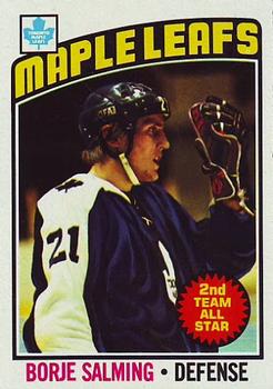 1976-77 Topps #22 Borje Salming Front