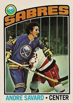 1976-77 Topps #43 Andre Savard Front