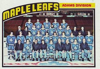 1976-77 Topps #147 Toronto Maple Leafs Front