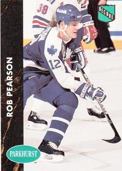 1991-92 Parkhurst French #169 Rob Pearson Front