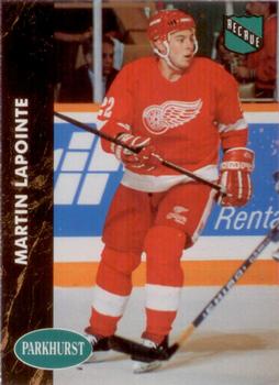 1991-92 Parkhurst French #267 Martin Lapointe Front