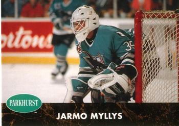 1991-92 Parkhurst French #162 Jarmo Myllys Front