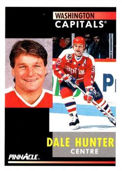 1991-92 Pinnacle French #40 Dale Hunter Front