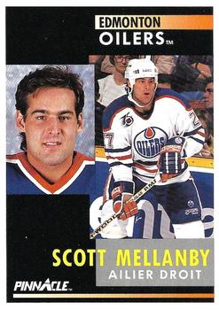 1991-92 Pinnacle French #45 Scott Mellanby Front