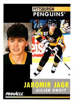 1991-92 Pinnacle French #53 Jaromir Jagr Front